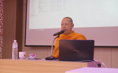 อบรมเรื่องอุดมคติและธรรมะให้กับลูกเสือ ชั้น ม.2-3