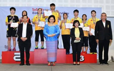การแข่งขันแบดมินตัน TOYOTA เยาวชนชิงชนะเลิศแห่งประเทศไทย 2563